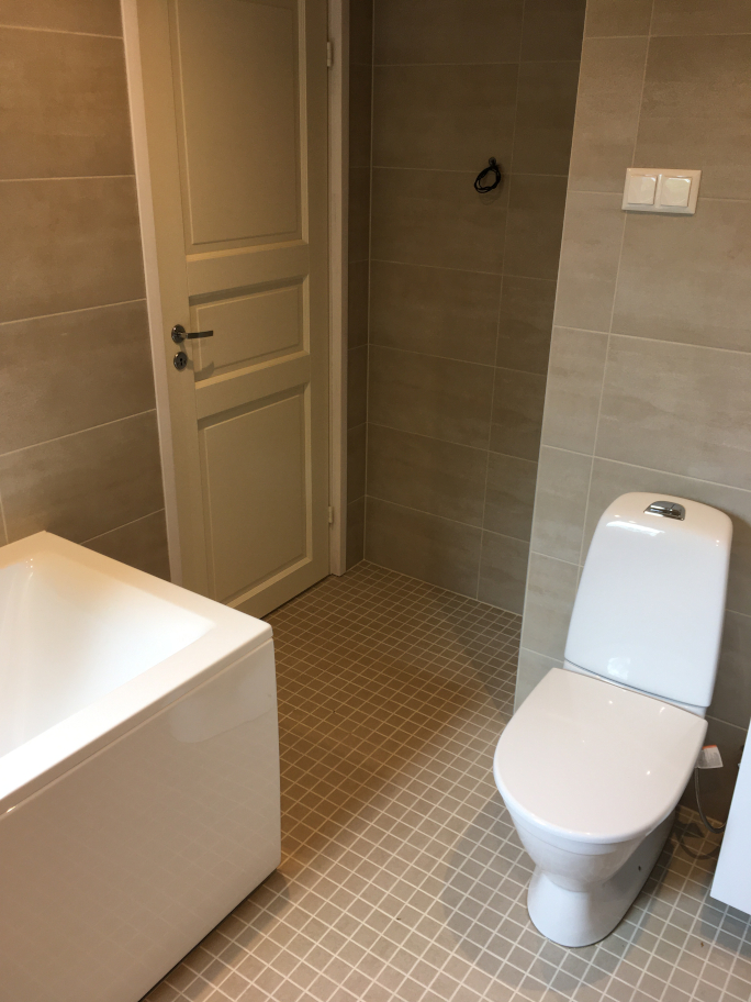 Vannitoa ehitus tartus